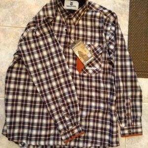 NWT Amundson Hunter Flannel Long Sleeved Shirt-Lrg